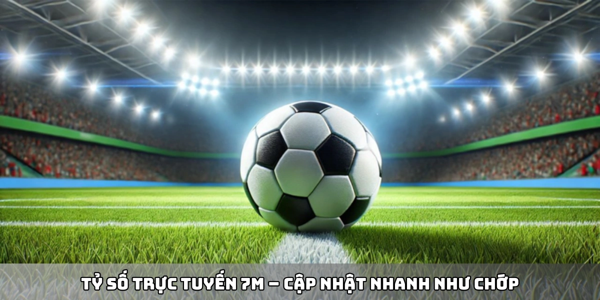 Tỷ số trực tuyến 7m – Cập nhật nhanh như chớp