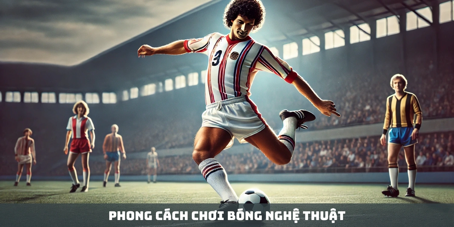 Lối chơi đầy chất nghệ sĩ trên sân cỏ