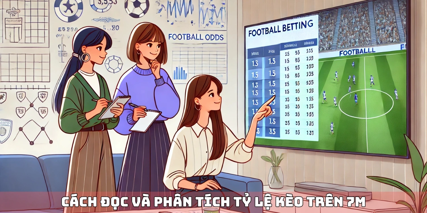 Cách đọc và phân tích tỷ lệ kèo trên 7m