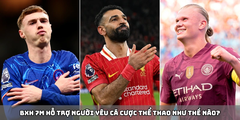 Bxh 7m hỗ trợ người yêu cá cược thể thao như thế nào?