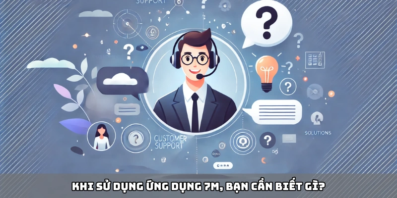 Khi sử dụng ứng dụng 7m, bạn cần biết gì?